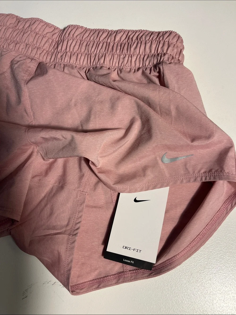 Nike Womens Dusty Pink Athletic Shorts